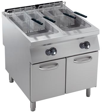 Bild von Powerfriteuse; V-Form Becken
