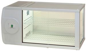 Bild von Kuchenvitrine; "Basic-Line" Aluminium-Rahmen
