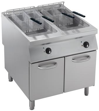 Bild von Friteuse; V-Form Becken
