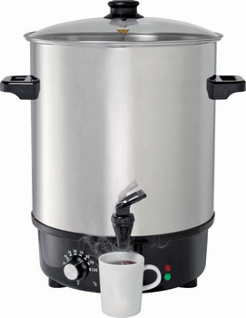 Bild von Glühwein- und Heißwasserkessel 30 l; d=450 x h=520 mm
