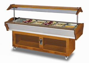 Bild von Gastro Buffet HOT 2200 x 900 x 850/1350 mm
