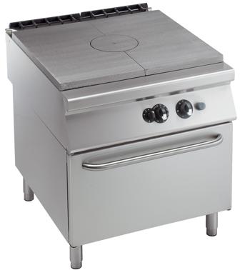 Bild von Glühplattenherd; Gasbackofen
