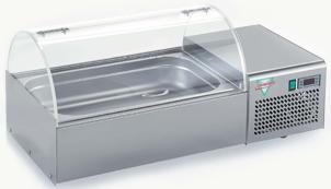 Bild von Top I - Kühlvitrine; 1 x GN 1/1; 860 x 390 x 350 mm; 230 V/260 W
