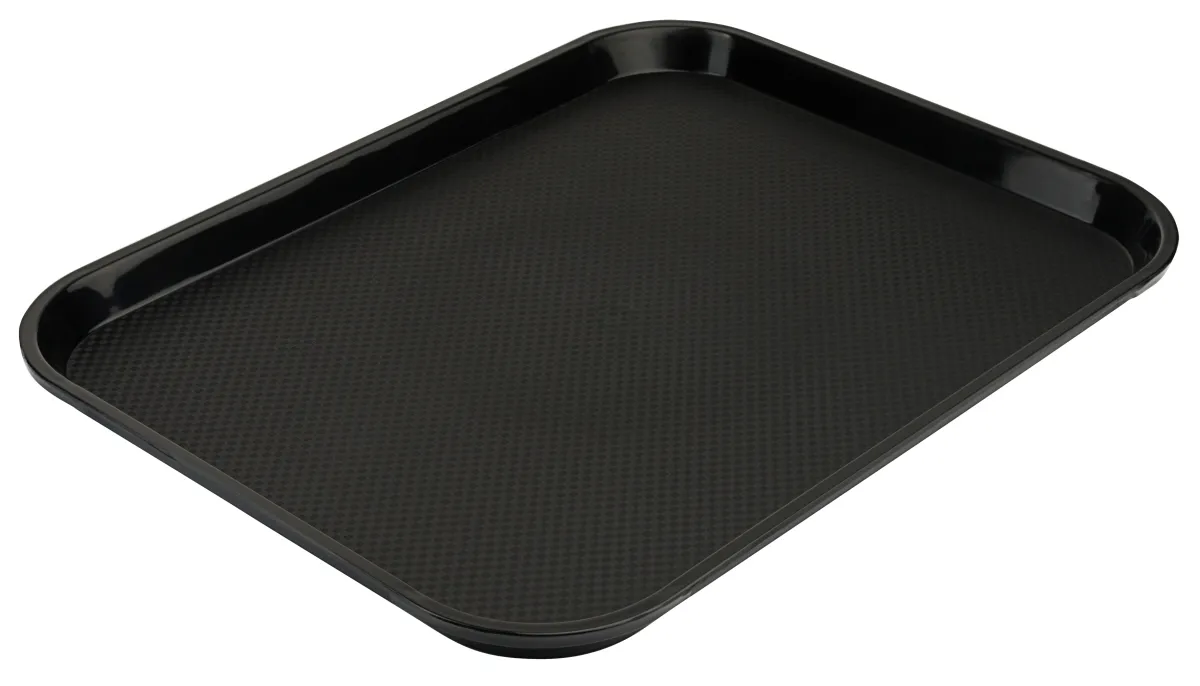 Bild von Fast Food Tablett 35cm schwarz