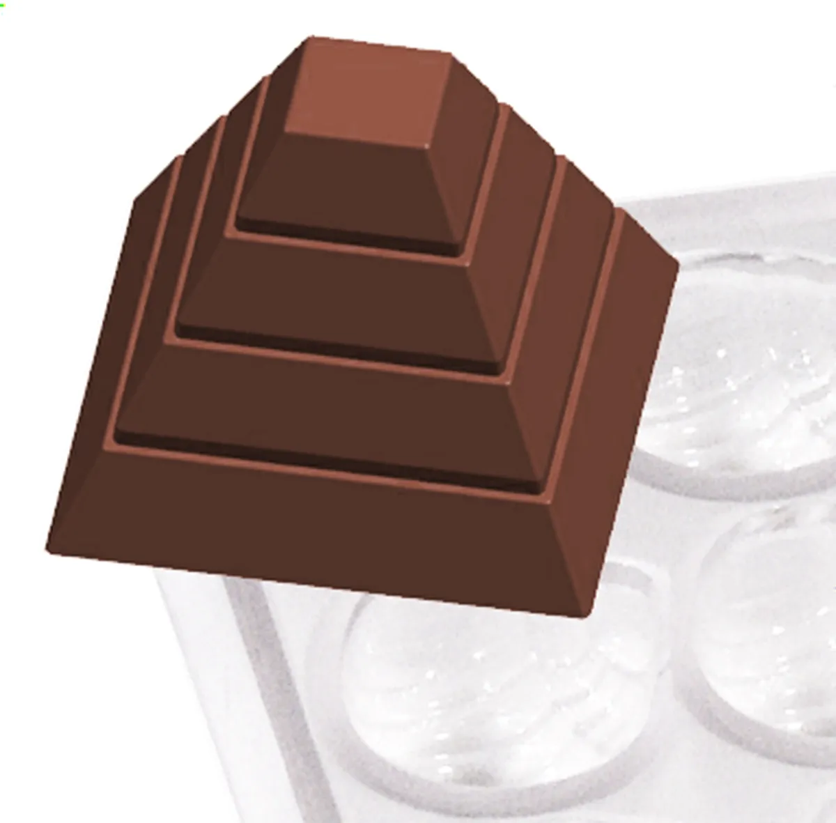 Bild von Pralinenform Pyramide