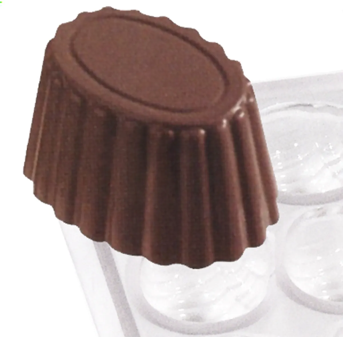 Bild von Pralinenform Ovaler Kegel