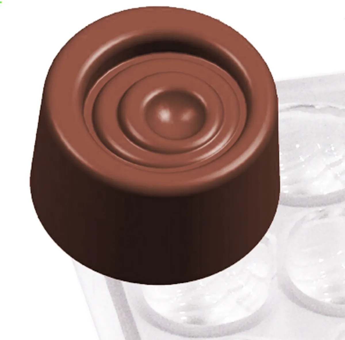 Bild von Pralinenform Kegel glatt
