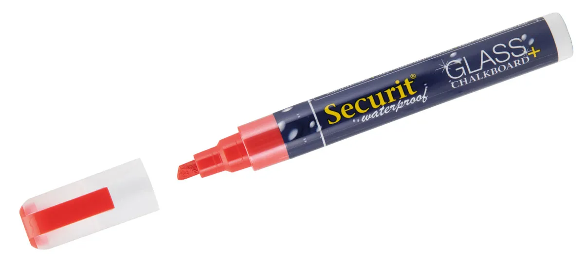 Bild von Kreidemarker, 2-6 mm, ROT