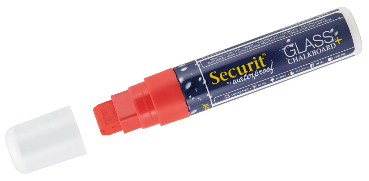 Bild von Kreidemarker, 7-15 mm, ROT