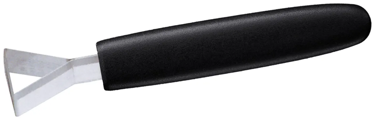 Bild von Dreieck-Garniermesser ORION, 13 cm mit schwarzem PA-Griff  