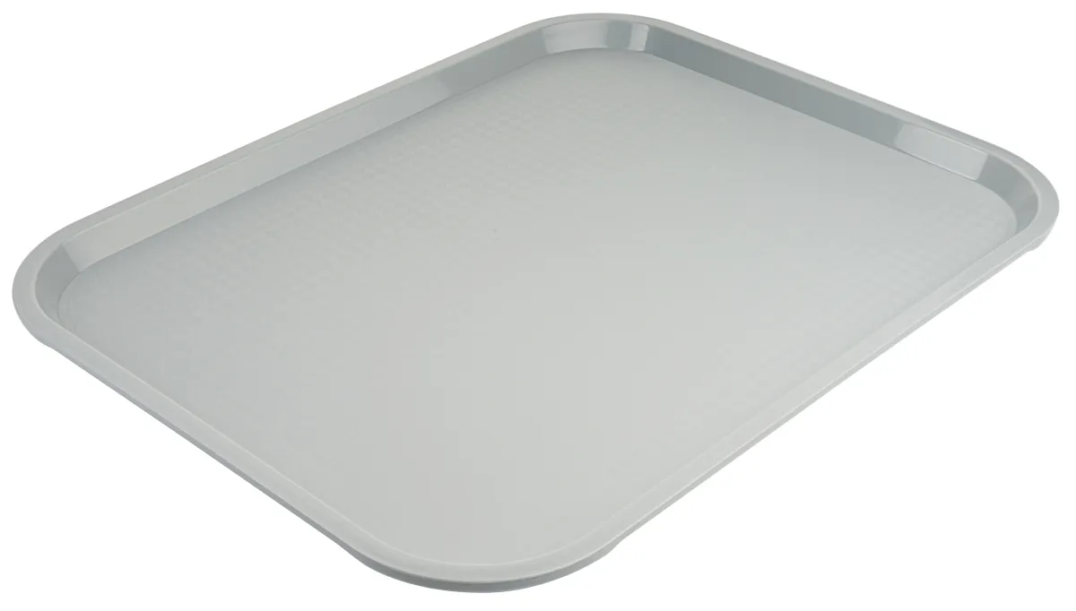 Bild von Serviertablett rechteckig, Polypropylen grau 45x35 cm  