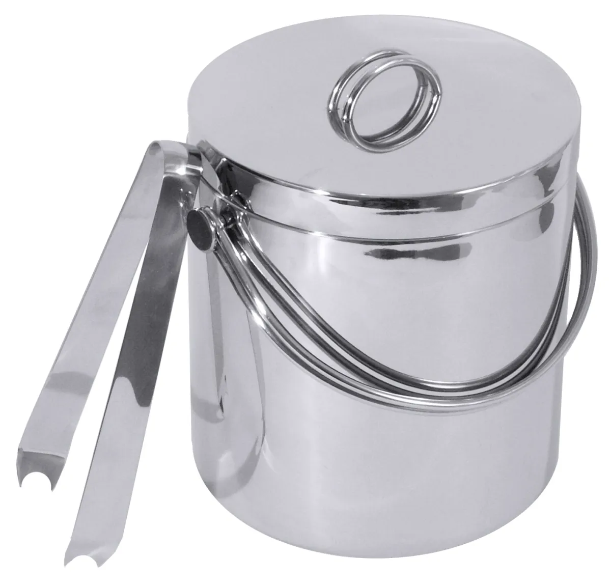 Bild von Eisbehälter 3 l mit Deckel, und Zange  