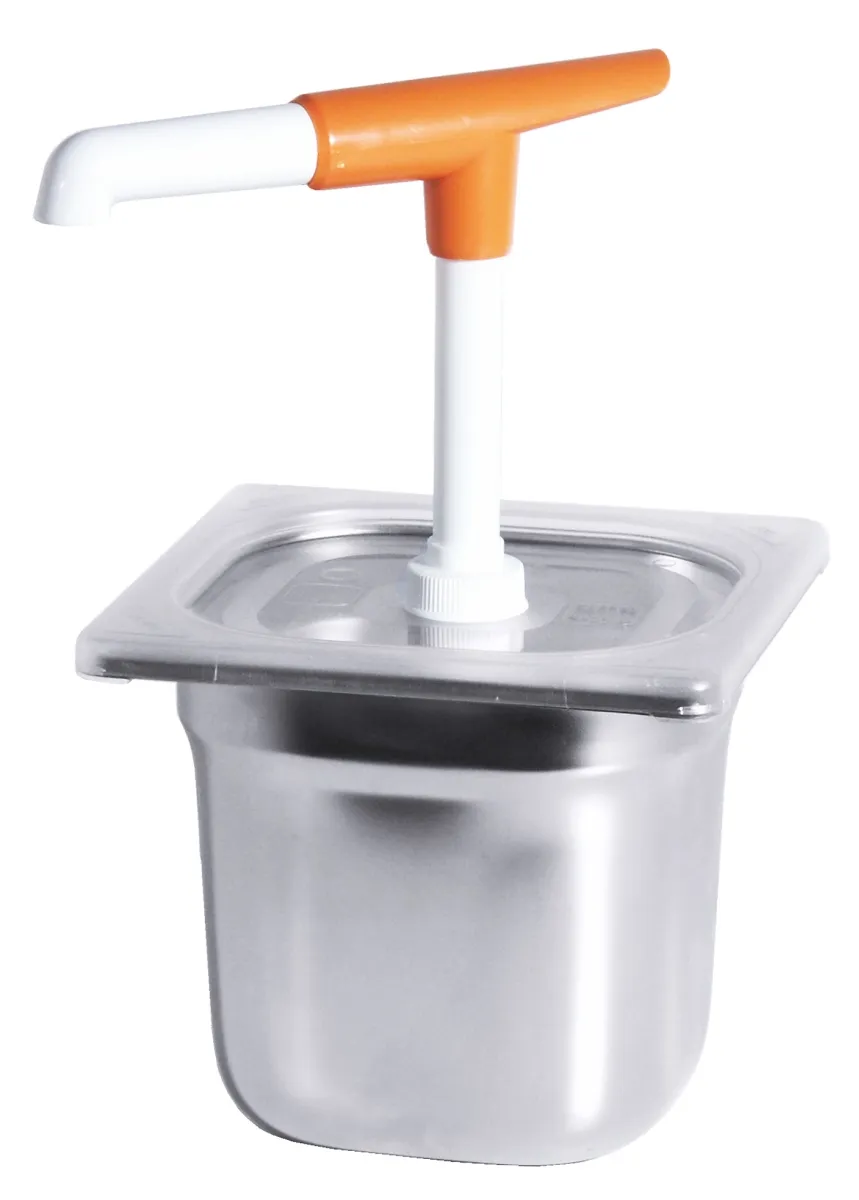 Bild von Deckel zu GN 1/6 mit Loch für Pumpeninstallation aus PC  