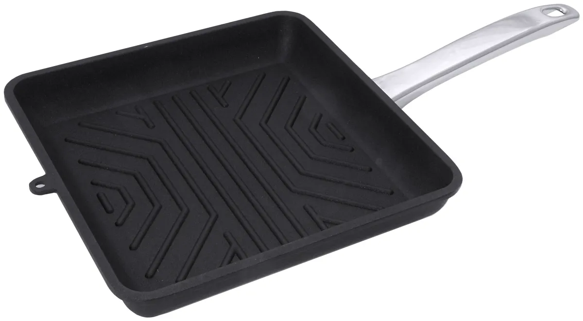 Picture of Bratpfanne, quadratisch 26 cm, mit Titan-Alu-Beschichtung  
