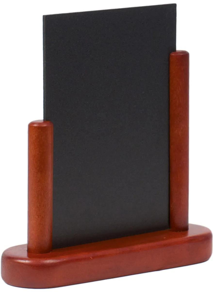Bild von Tischtafel 10x15 cm, mahagoni  