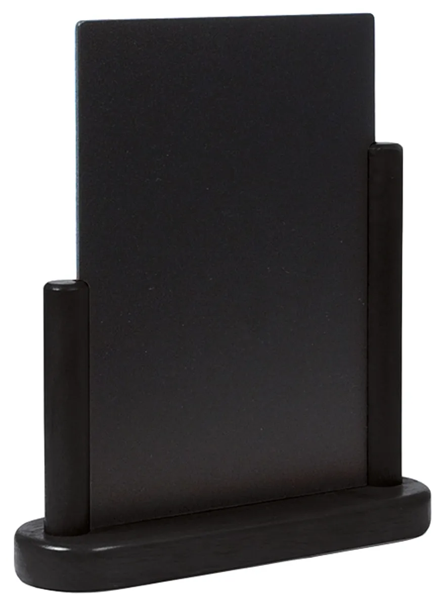 Bild von Tischtafel 15x21 cm, schwarz  
