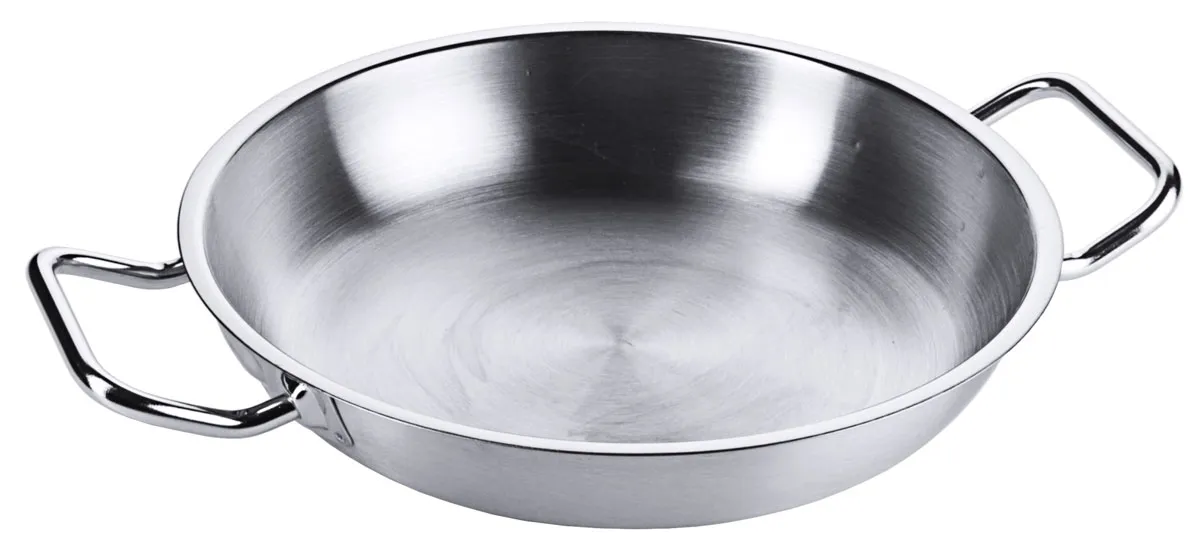 Bild von Bratpfanne 24 cm, matt, mit zwei Griffen ohne Stiel  