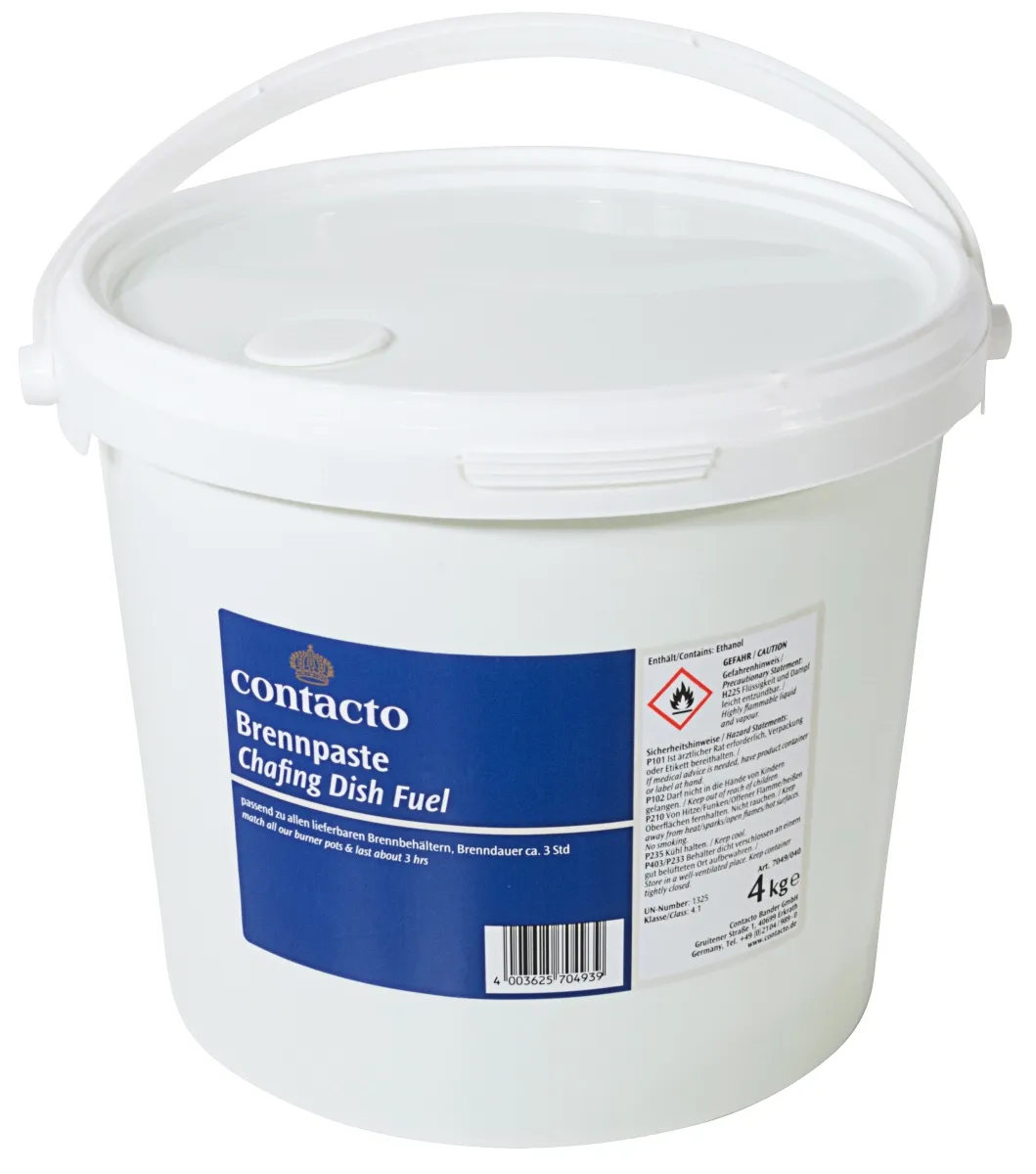 Bild von Brennpaste, Inhalt 4 l Ethanol  