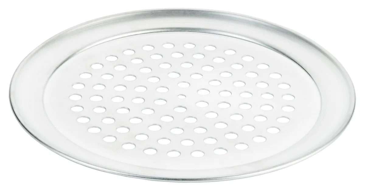 Picture of Pizzablech 24 cm, rund gelocht  