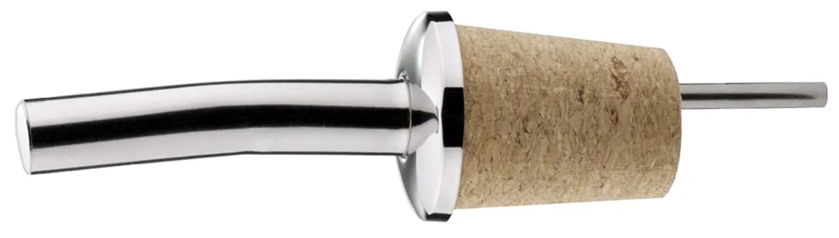 Bild von Flaschenausgießer 9 cm, Naturkorken mit Luftrohr  