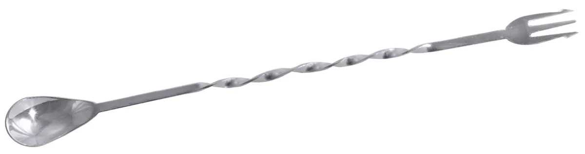 Bild von Barlöffel mit Olivengabel 25cm  