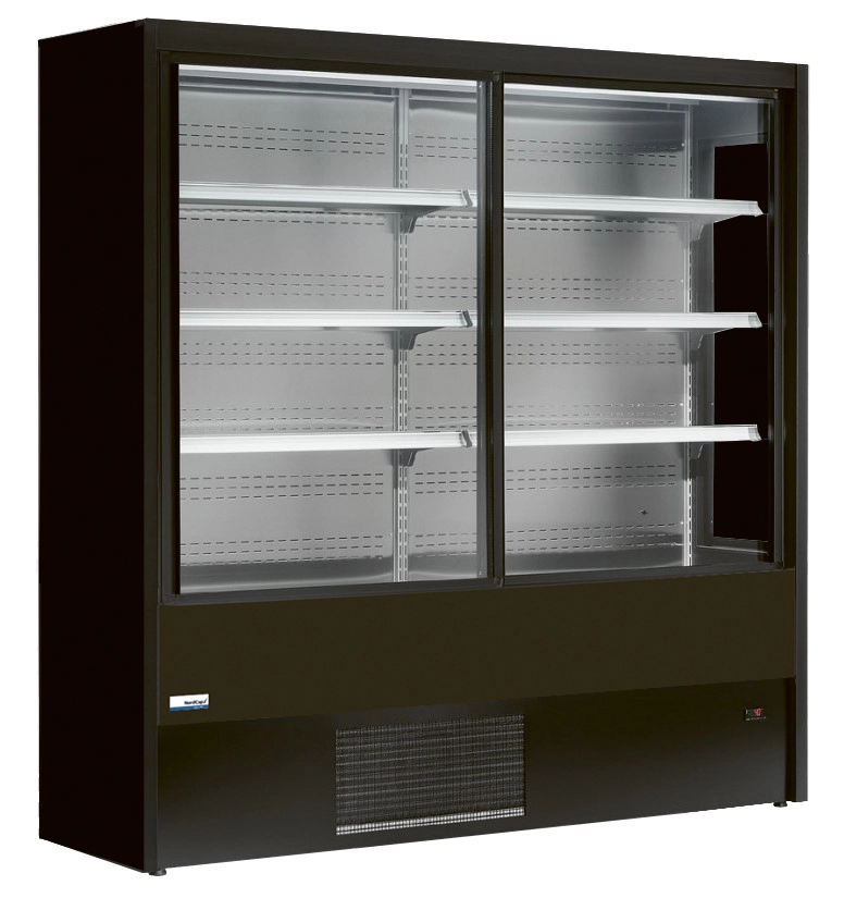 Picture of Wandkühlregal OLIMPO 100 mit Schiebetüren