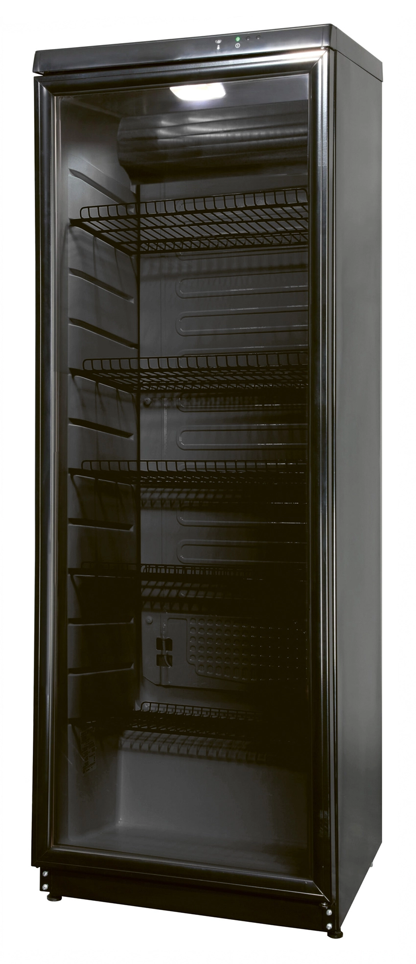 Bild von Glastürkühlschrank CD 350 LED BLACK