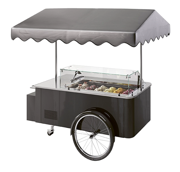 Bild von Speiseeiswagen CARRETTINO SCHWARZ