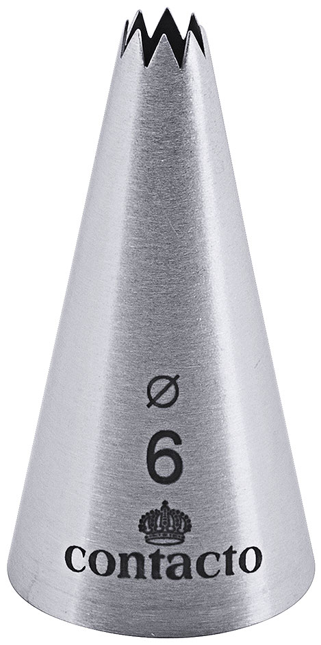 Picture of Sterntülle aus Edelstahl 6 mm  