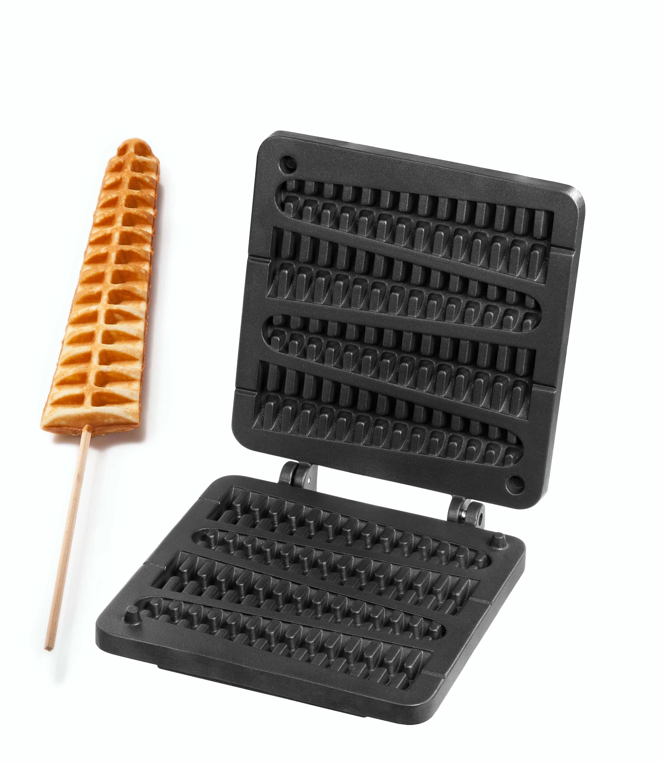 Bild von Neumärker Lolly-Waffel Wechselplatten (Gusseisen) für Thermocook®