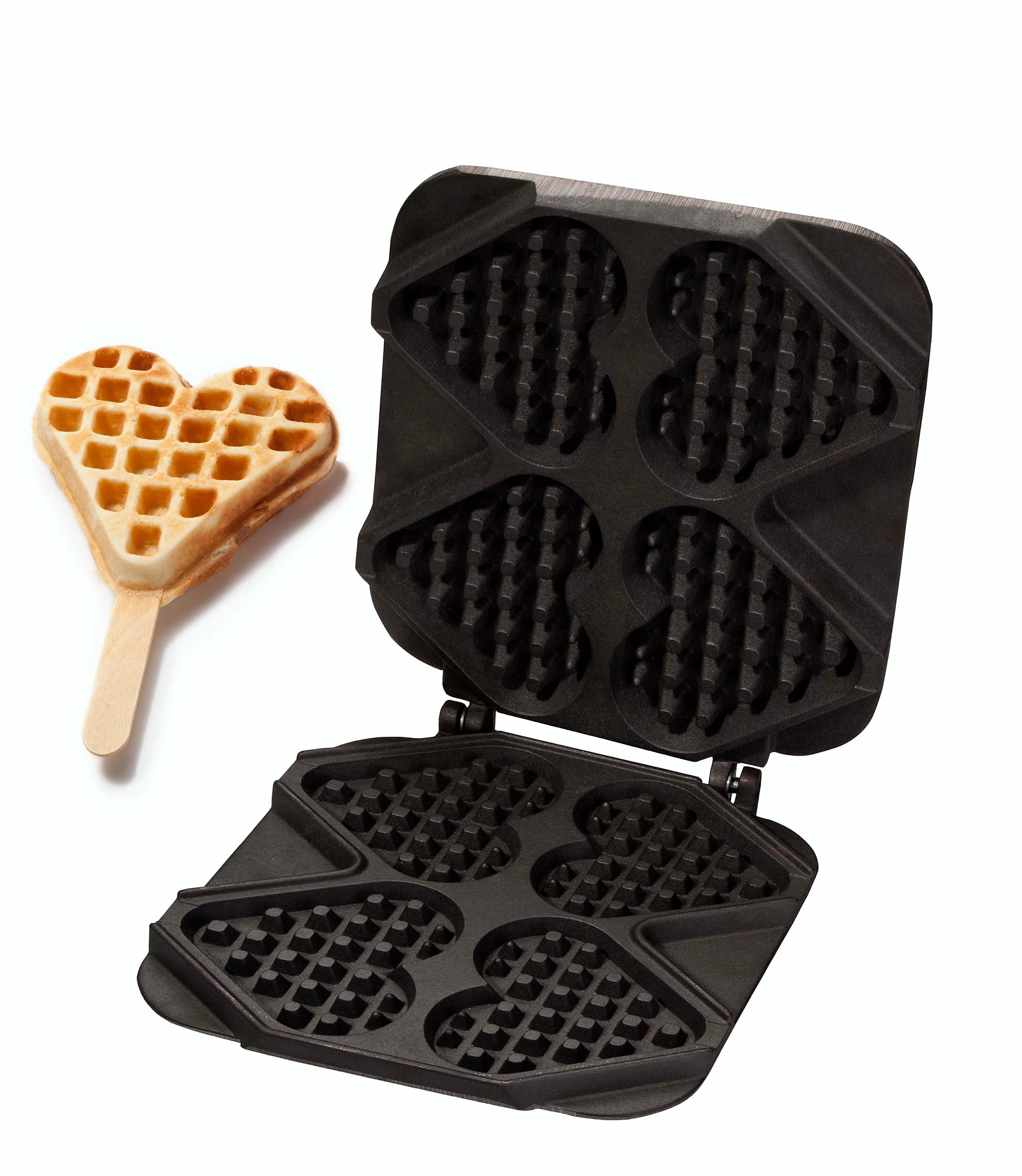 Bild von Neumärker Waffel-Herz am Stiel Wechselplatten für Thermocook®