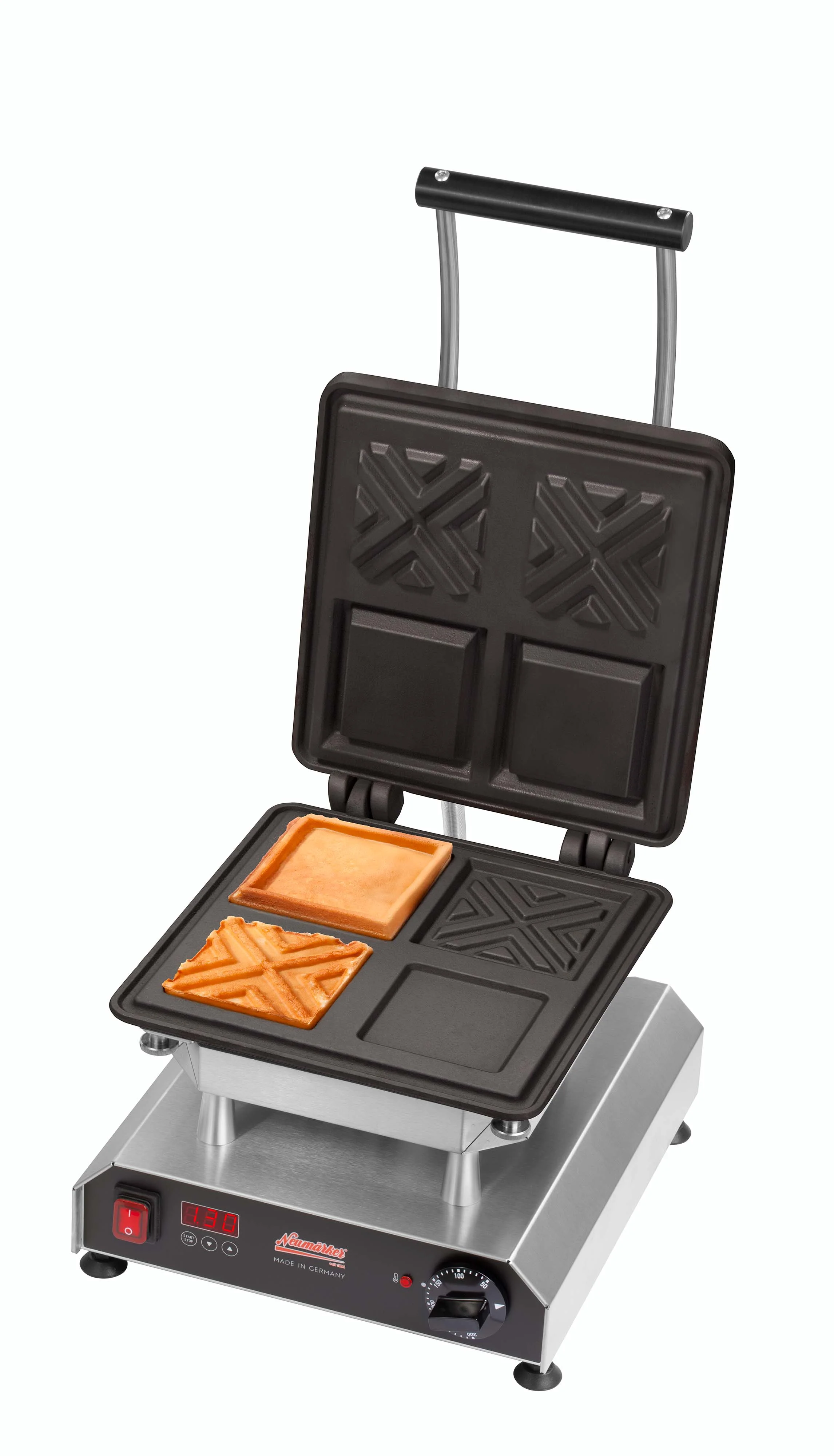 Bild von Neumärker Waffeleisen Thermocook® inkl. X-Waffel Wechselplatten