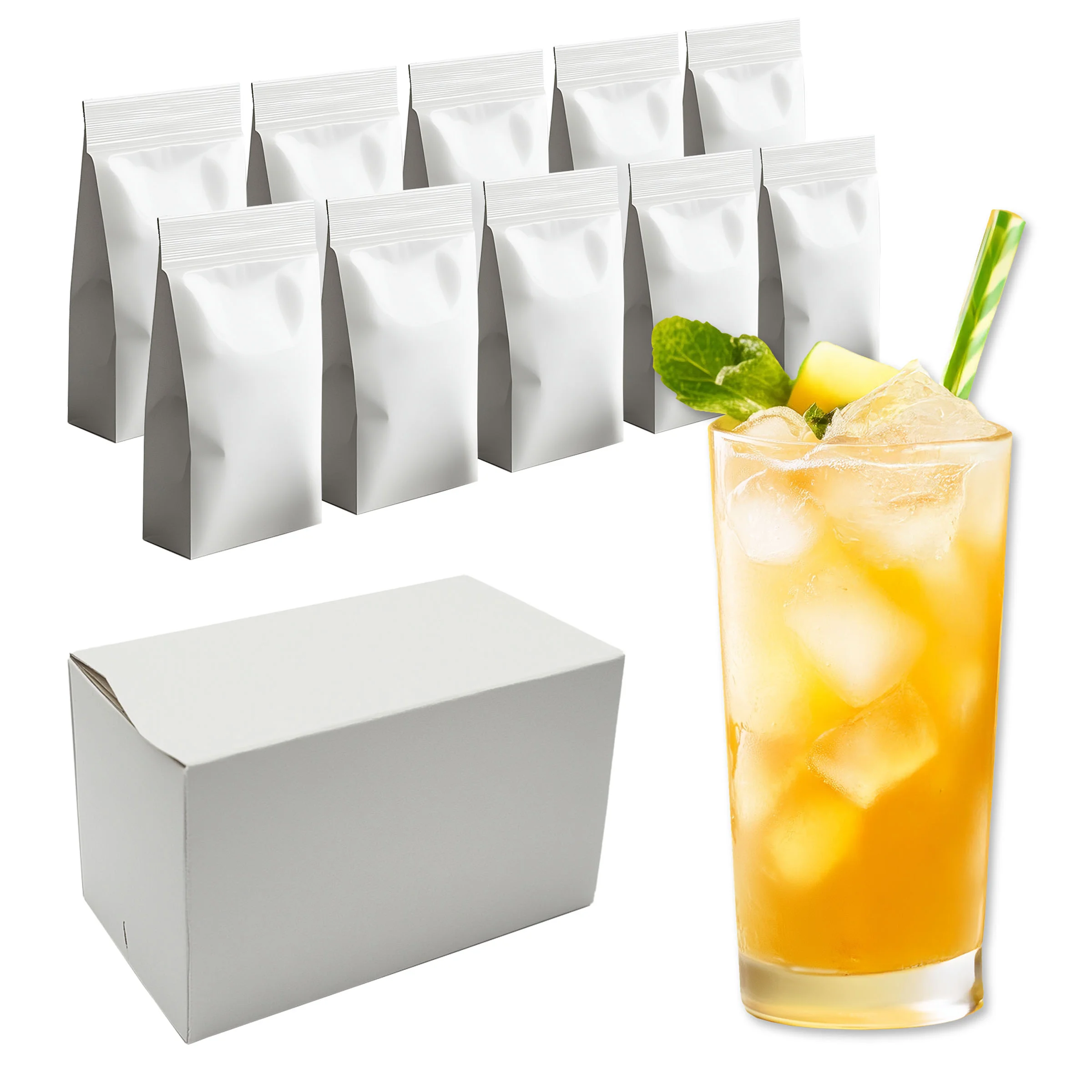Bild von Neumärker Eistee-Ready-Mix Apfel-Mango | Karton à 10 kg (10x 1 kg)