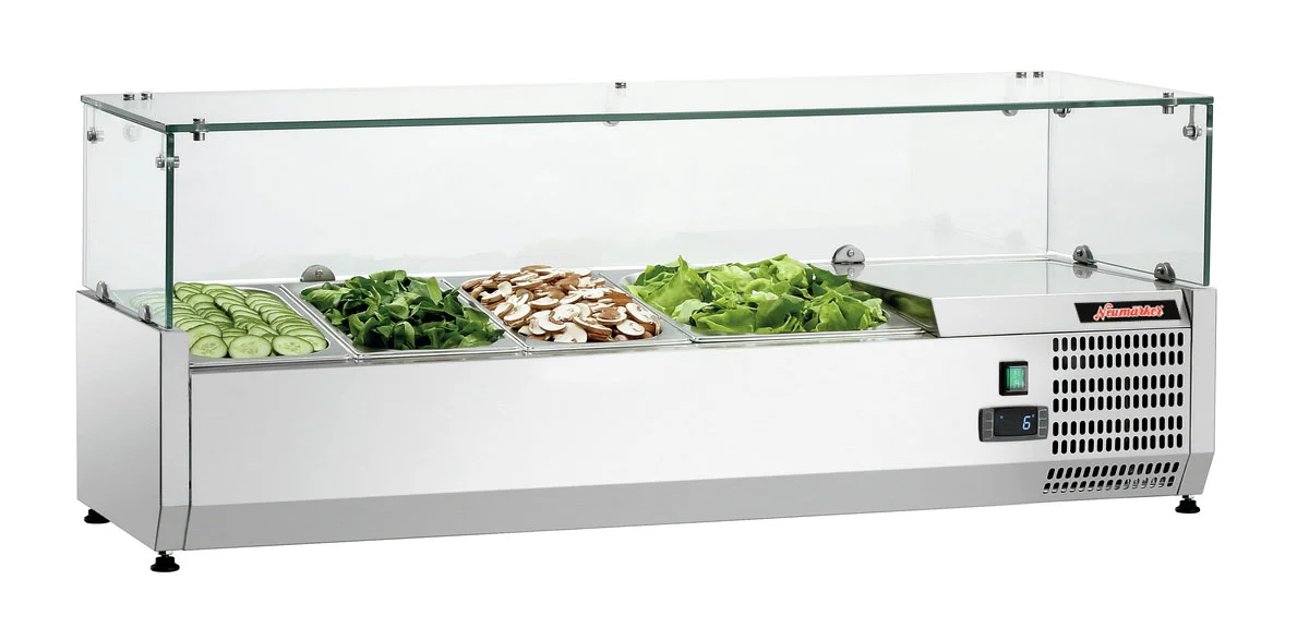 Picture of Neumärker Kühlaufsatz 3x 1/3 GN + 1x 1/2 GN x 150 mm