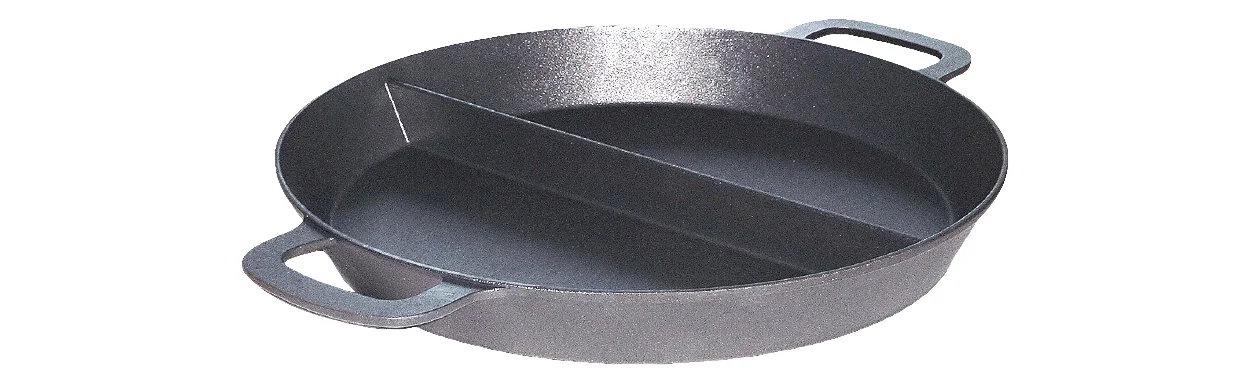Bild von Großraumpfanne Ø 500 mm mit 2-Teilung