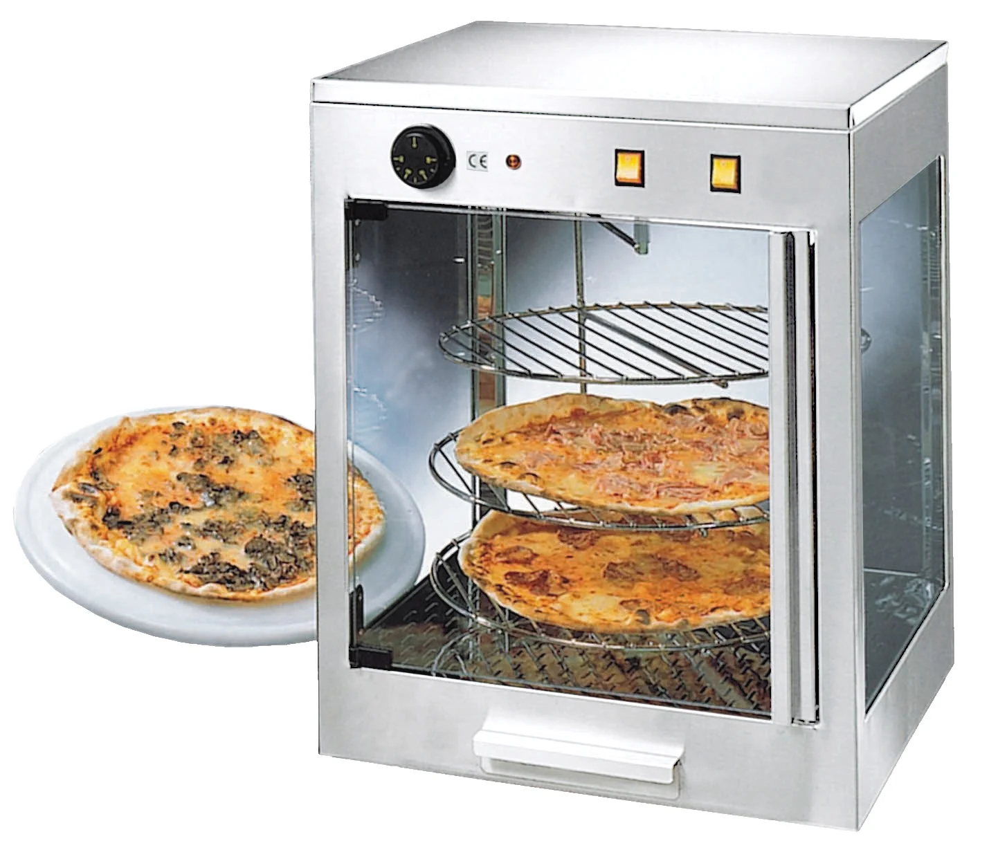 Bild von Pizza-Vitrine