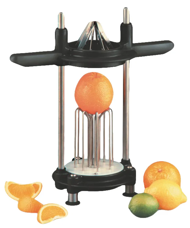 Bild von Orangen- und Kartoffelteiler