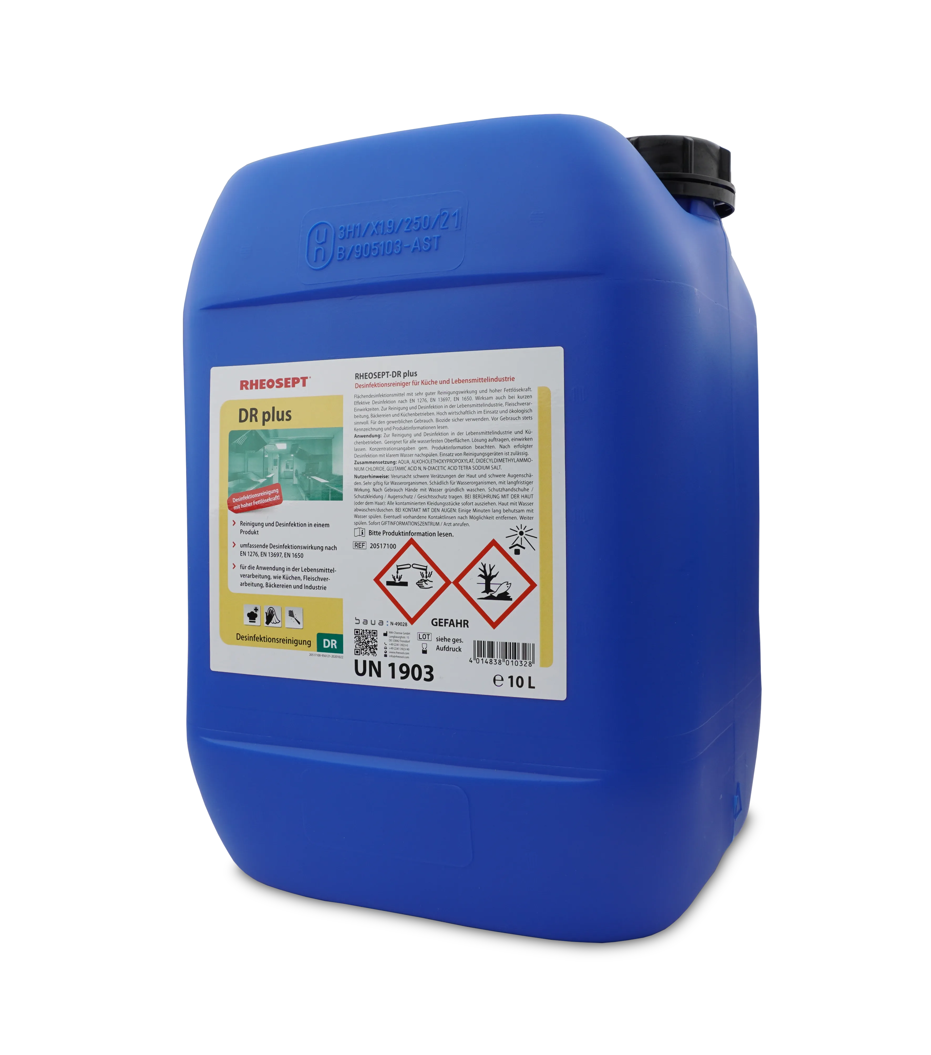 Bild von RHEOSEPT-DR plus Kanister 10 Liter