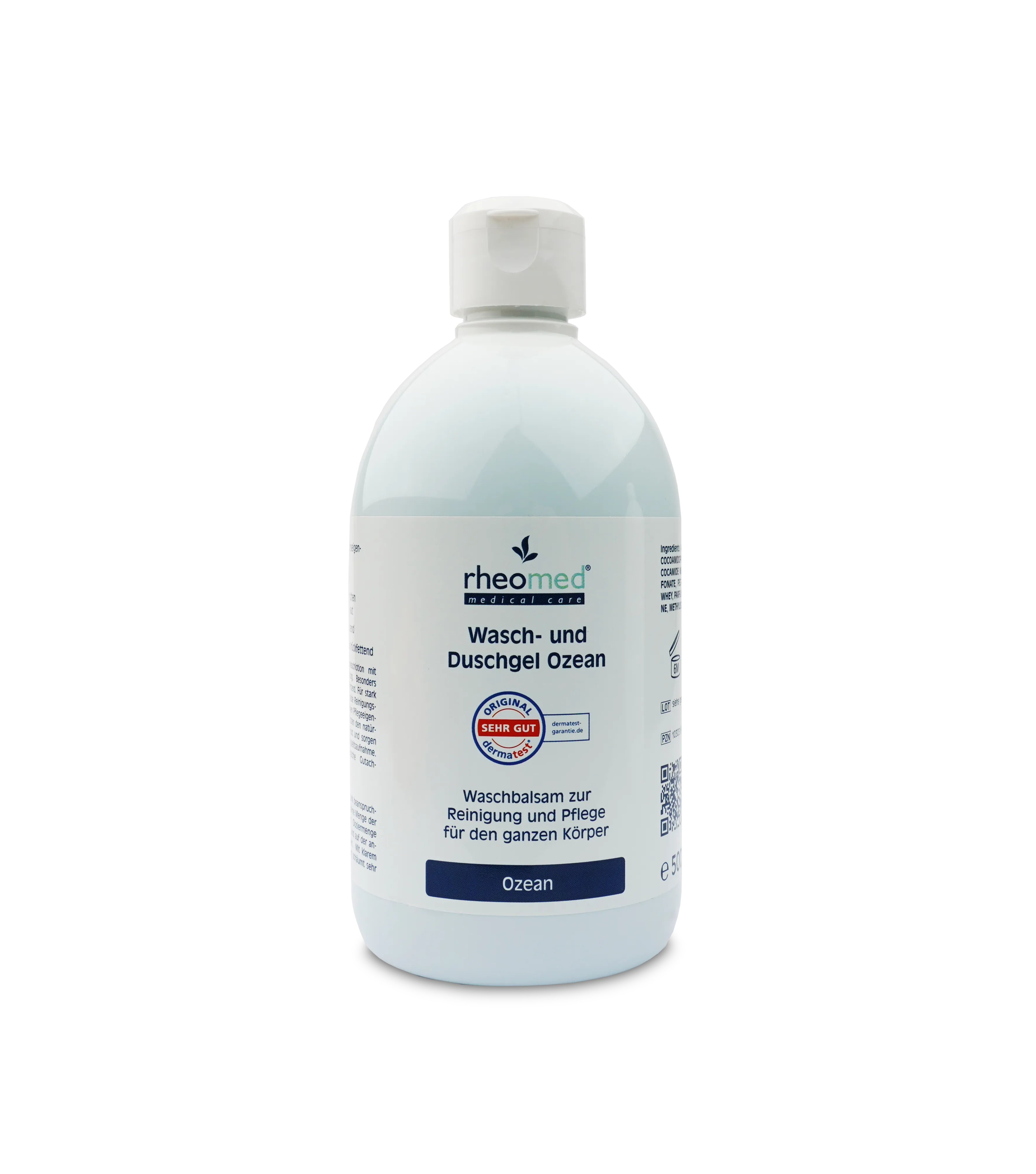 Bild von rheomed-Wasch- und Duschgel Ozean Flasche 500 ml