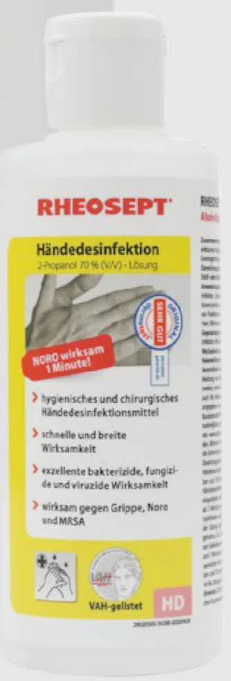 Bild von RHEOSEPT-Händedesinfektion Kittelflasche 100 ml