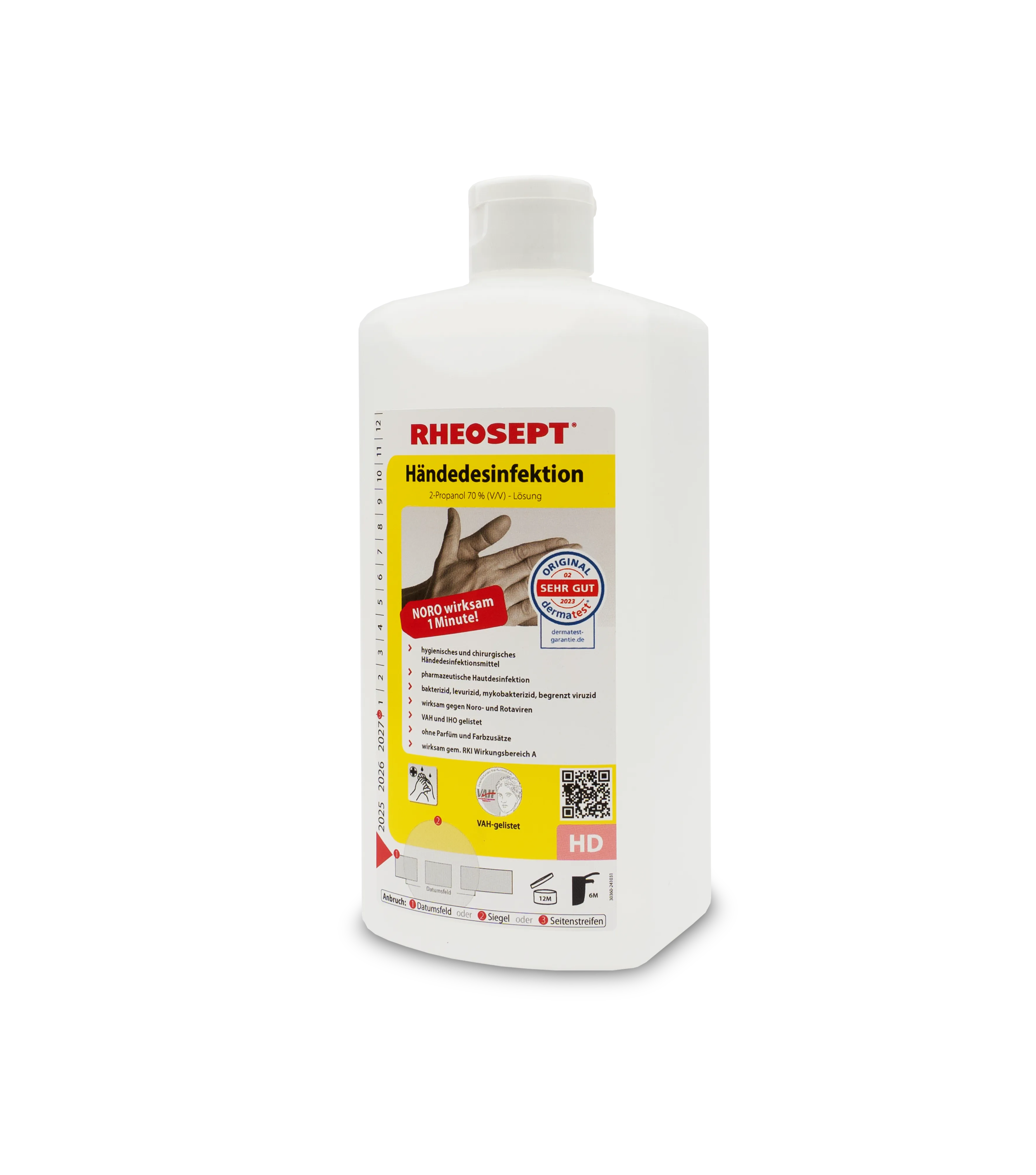 Bild von RHEOSEPT-Händedesinfektion Eurospenderpatrone 500 ml