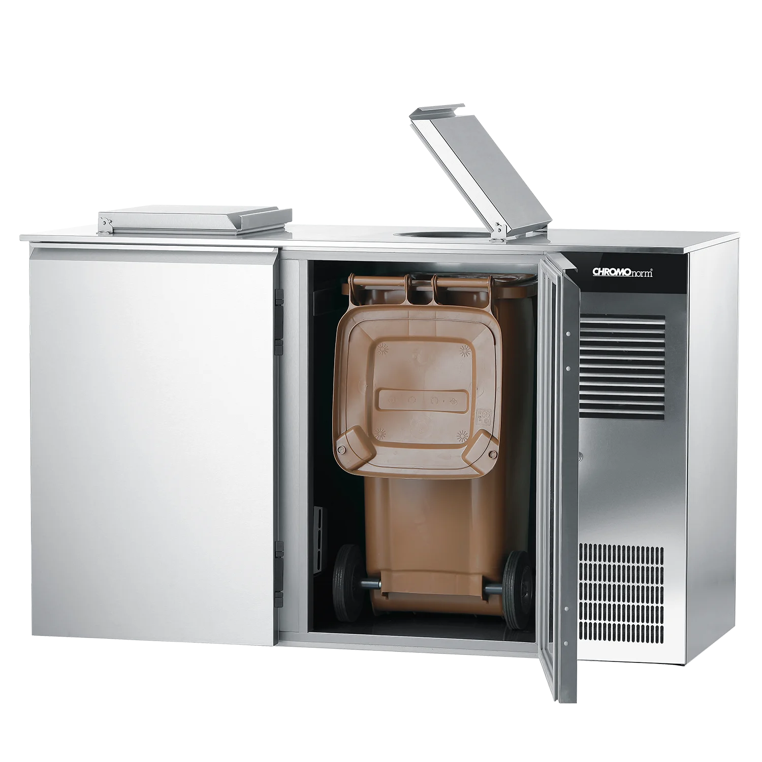 Bild von Abfallkühler 2 x 120 L, steckerfertig - 1710x720x1082 mm