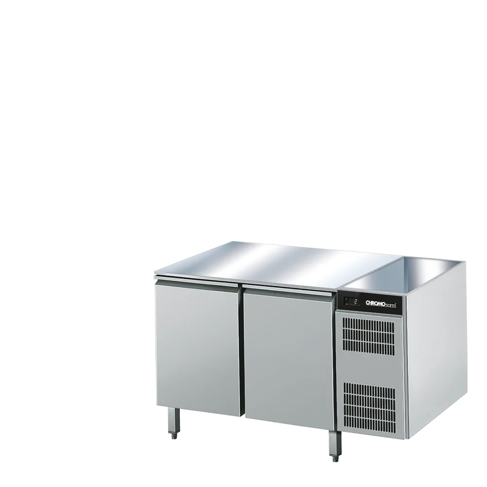 Bild von Kühltisch GN 1/1, ohne Tischplatte, steckerfertig - 1200x680x800 mm