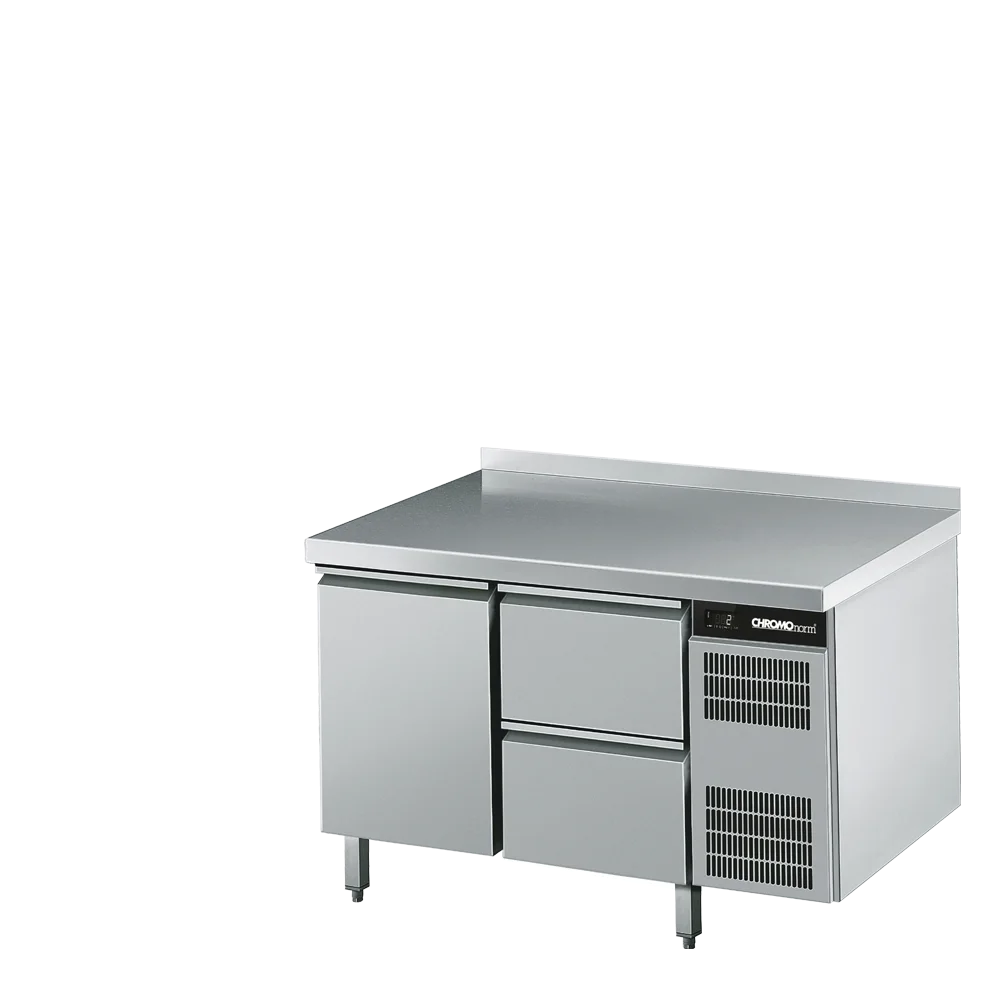 Bild von Kühltisch GN 1/1, mit Tischplatte, steckerfertig - 1250x700x850 mm