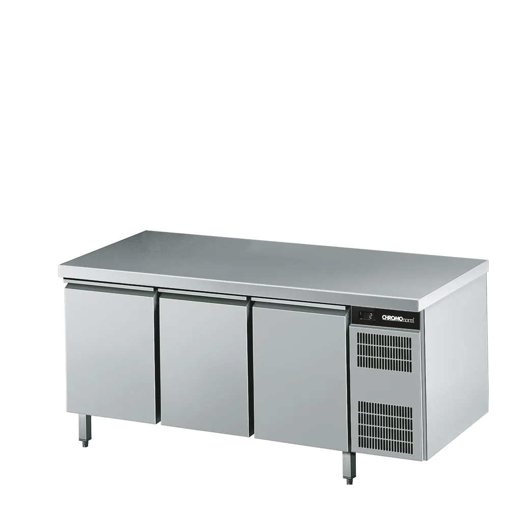 Bild von Kühltisch GN 1/1, mit Tischplatte allseits ab, steckerfertig - 1725x700x850 mm