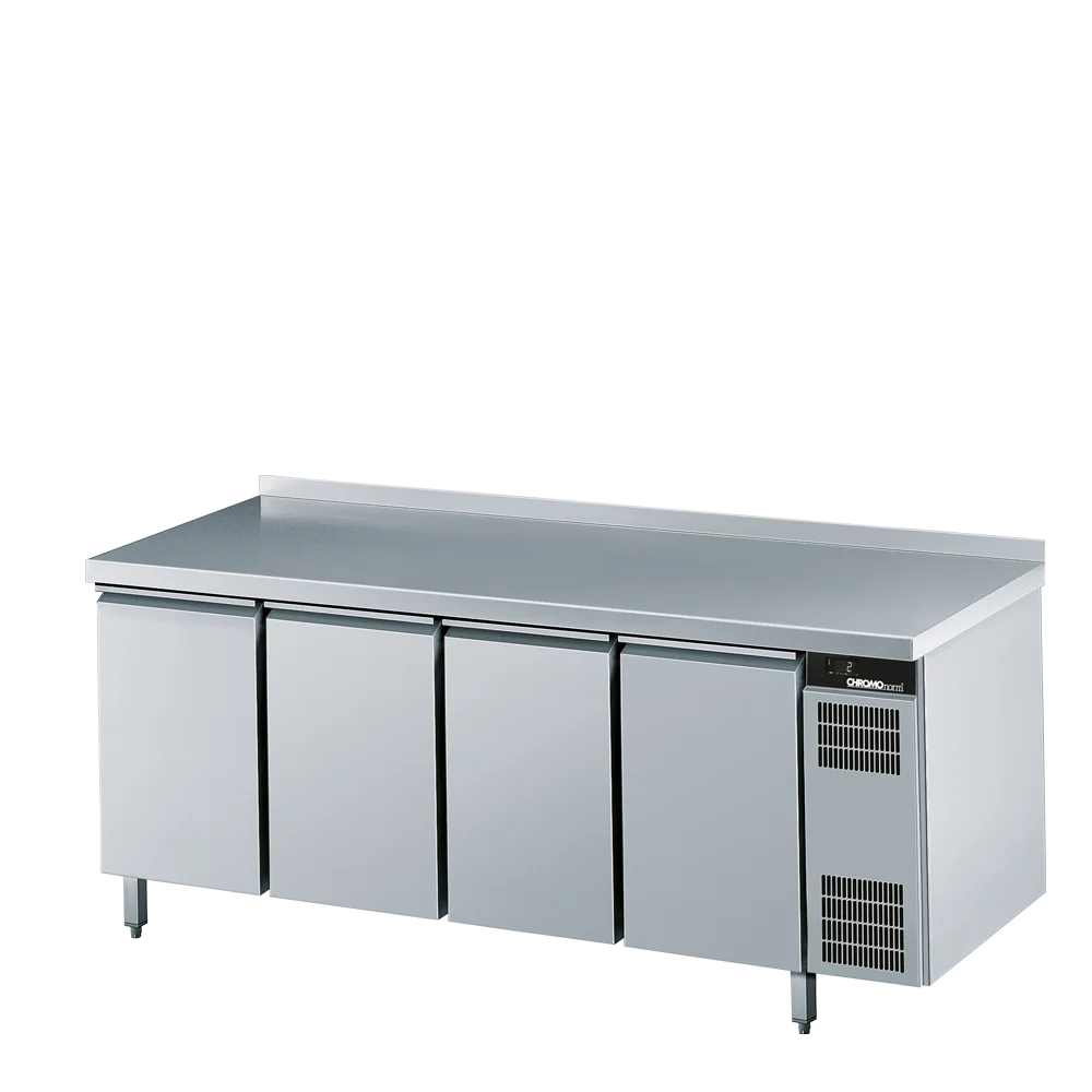 Bild von Kühltisch GN 1/1, mit Tischplatte, steckerfertig - 2200x700x 850 mm