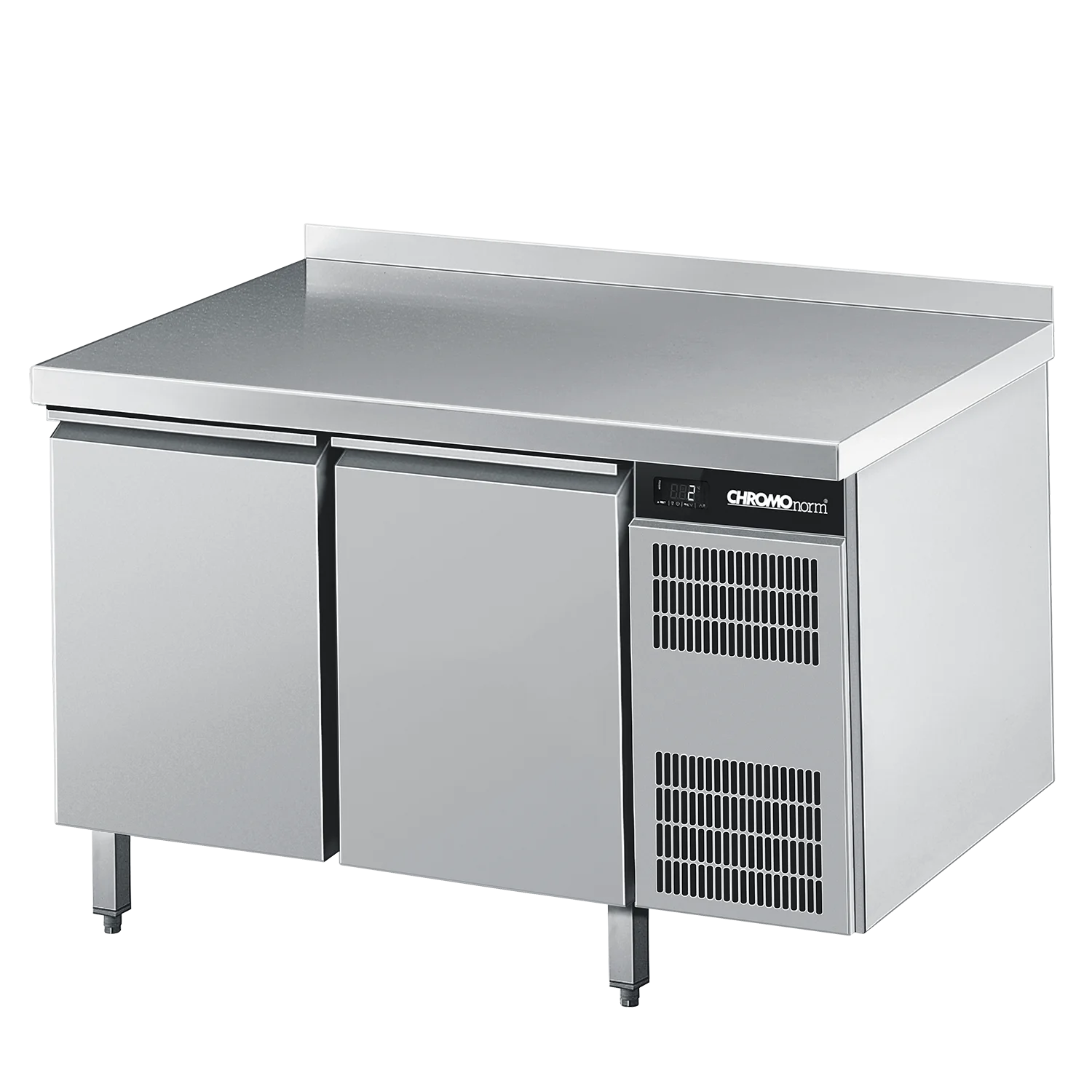 Bild von Bäckerei-Kühltisch EN4060, mit Tischplatte, steckerfertig - 1400x800x850 mm