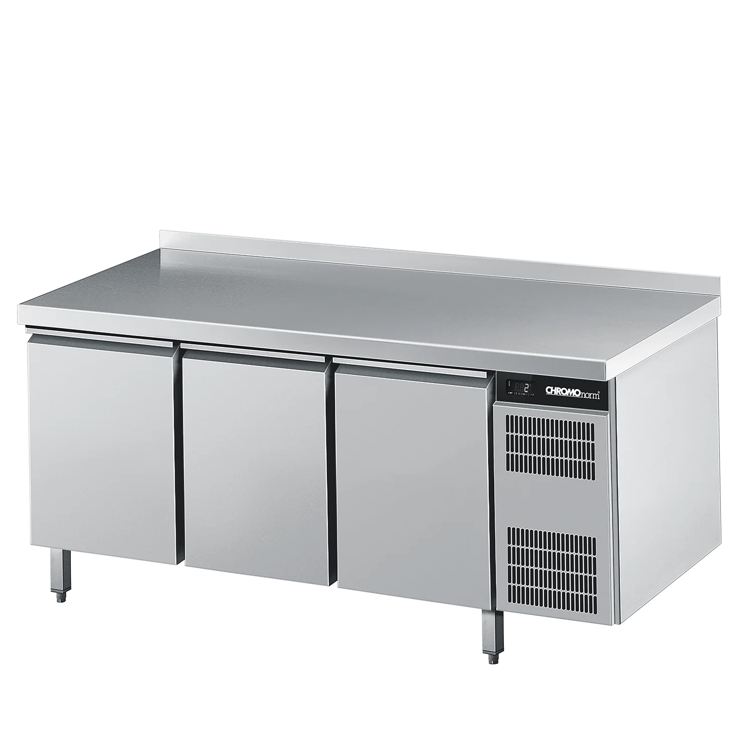 Bild von Bäckerei-Kühltisch EN4060, mit Tischplatte, steckerfertig - 1950x800x850 mm