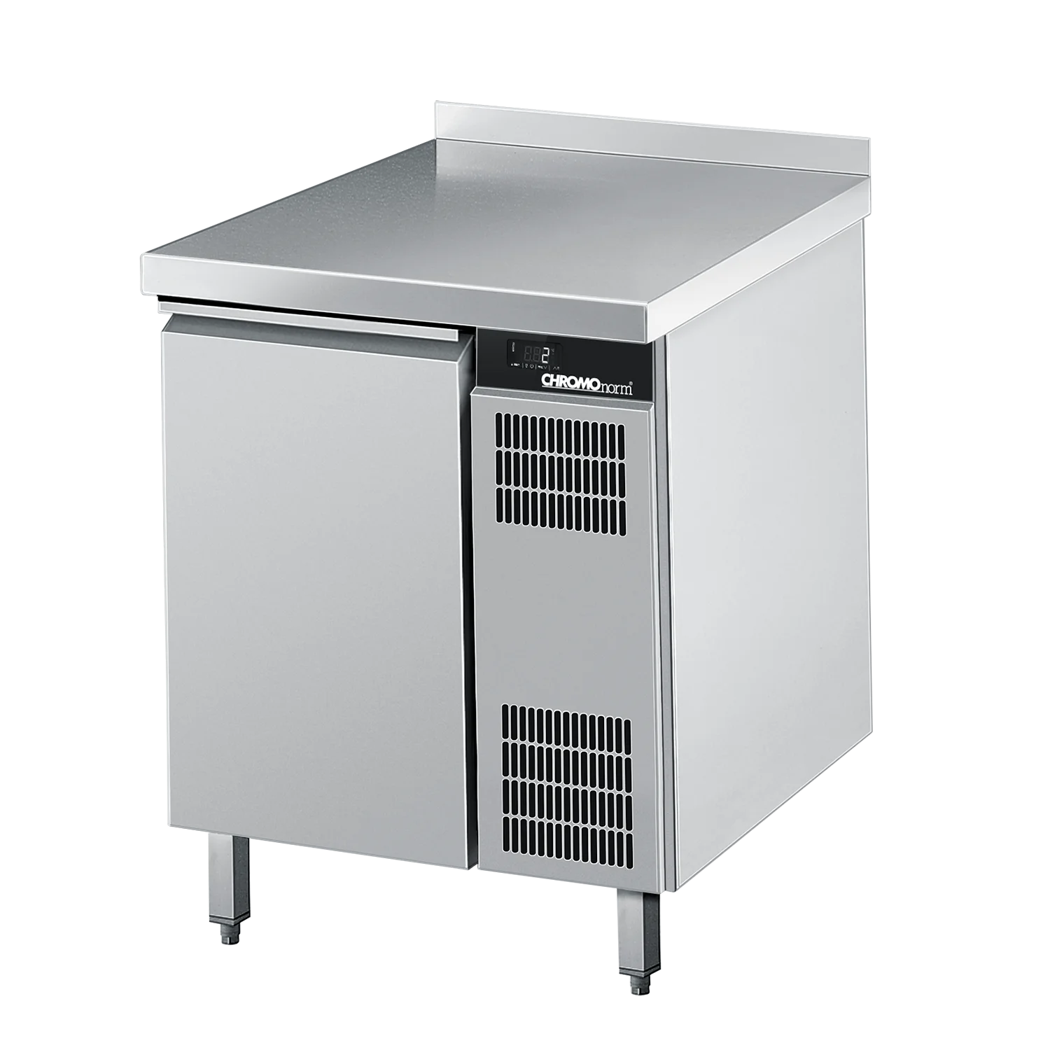 Bild von Kühltisch GN 1/1, mit Tischplatte, Zentralkühlung - 690 x 700 x 850 mm