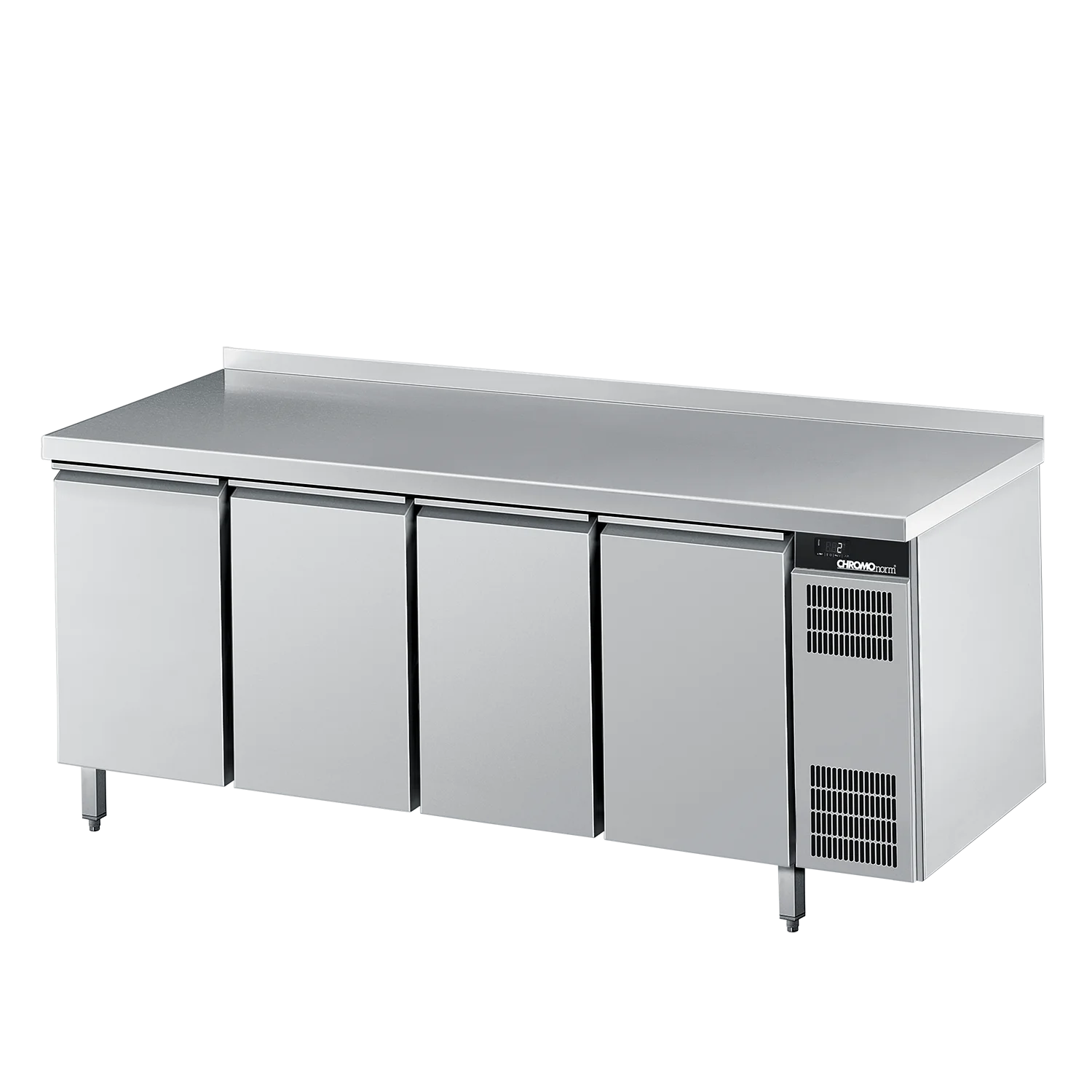 Bild von Kühltisch GN 1/1, mit Tischplatte, Zentralkühlung - 2100x700x 850 mm